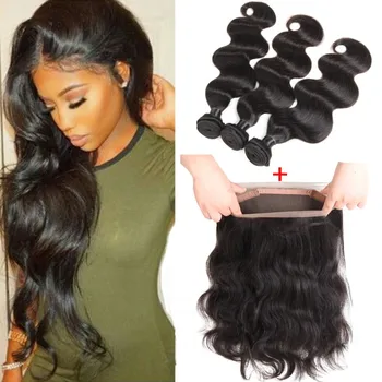 human hair drawstring ponytail