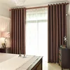 New Window Panel red/brown Blackout Embossed Living Room Shade Curtains