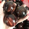 Wholesale Natural Red Tiger Eye Crystal Ball Sphere Gifts Small Feng Shui Gemstone Healing Crystal Ball