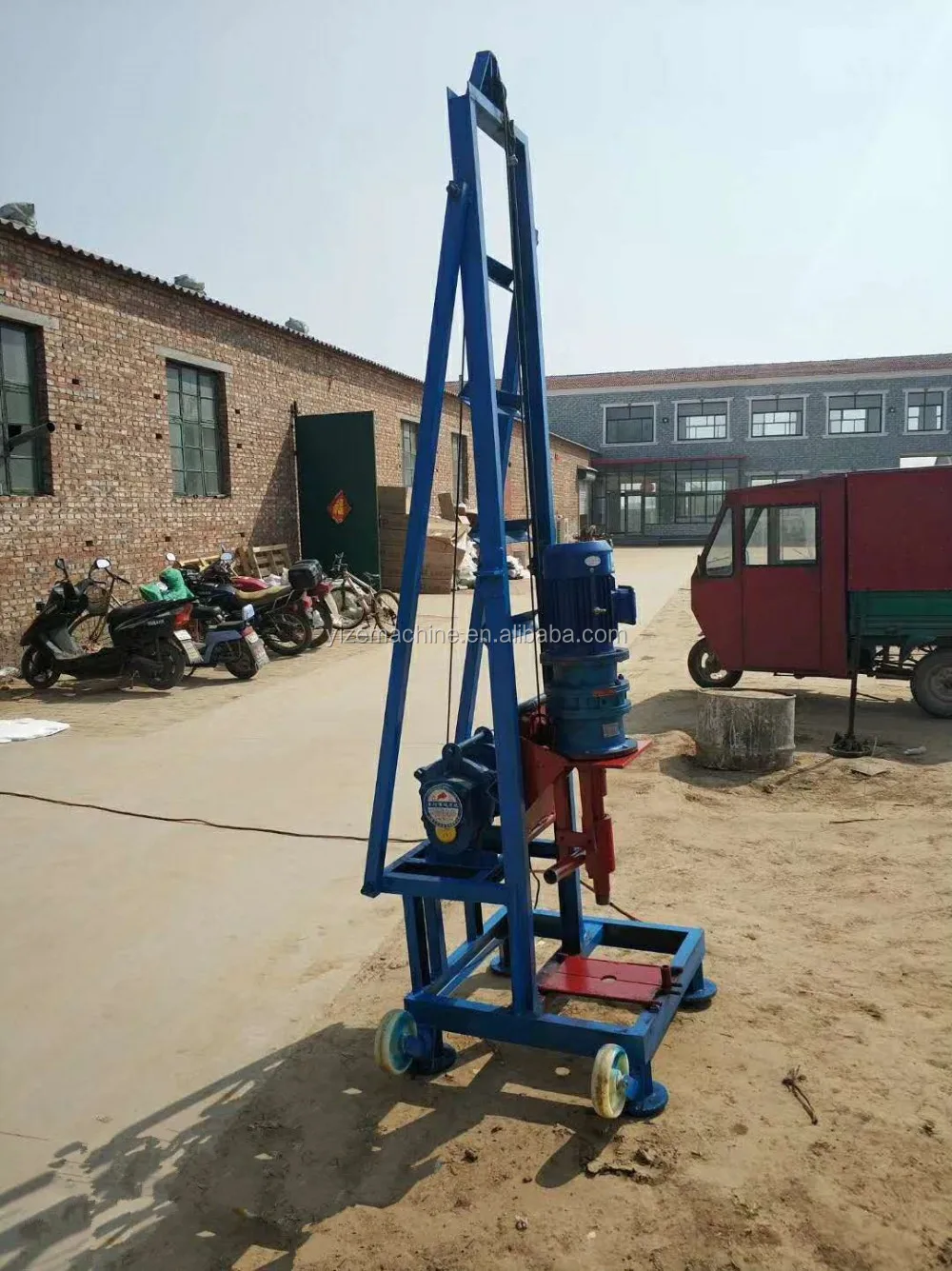 Small Portable Mini Water Bore Well Drilling Machine Price Water Well