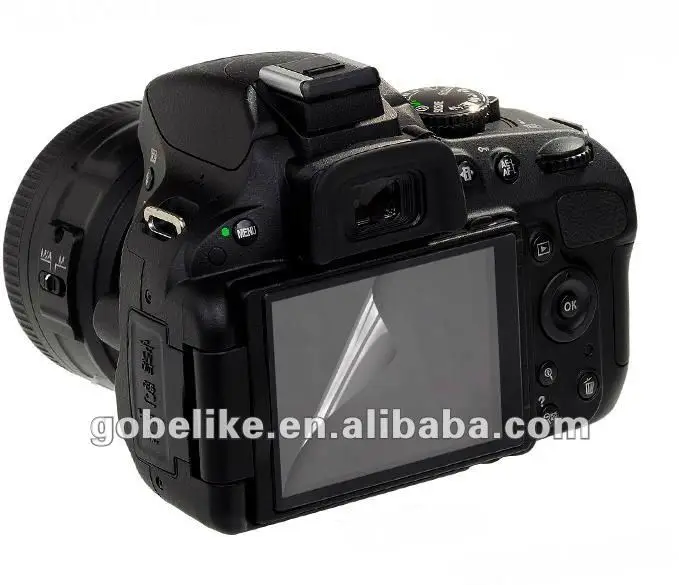 For NIKON DSLR D5100 camera transparent screen guard/protector/cover