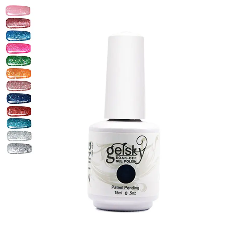 

Nail Polish Set - Nude Gray Series 12 Colors Nail Art Gift Box, Soak Off UV LED Gel Polish Kit 15ml