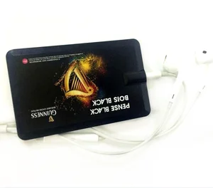 Plastic MP3 Player Business Card Slot