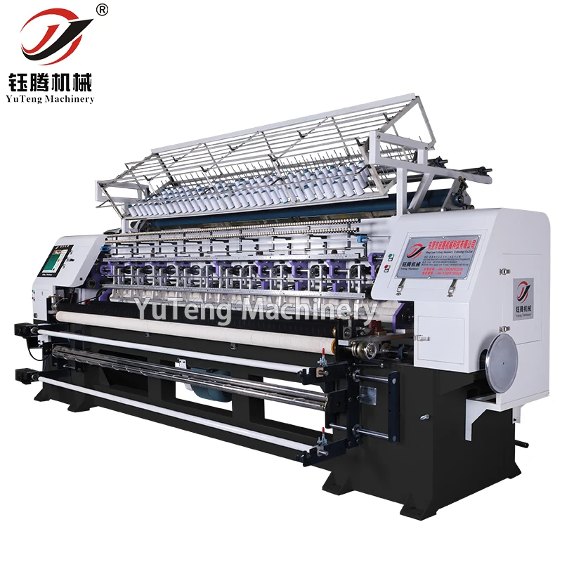 
Multi needle quilting machine,Lock stitch Machine for sewing with the fabrics,blanket making machine 