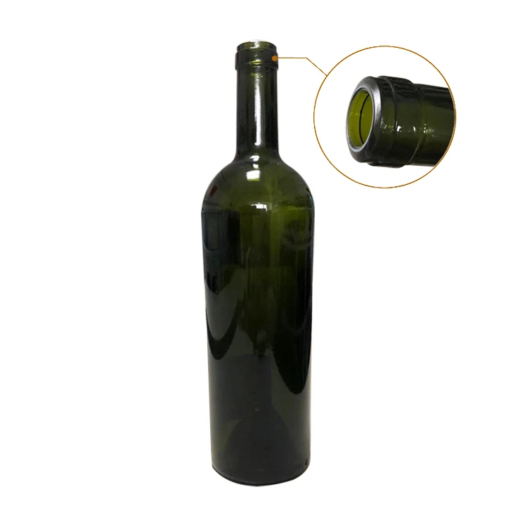 color verde oliva 8 unidades Botellas de vino vacías 750 ml 