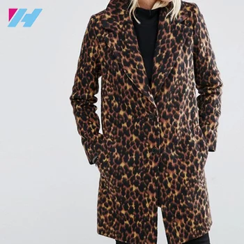 leopard print ladies jacket