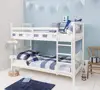 Brighton Bunk Bed | Splits into 2 Singles - (White) Size and Color Customized