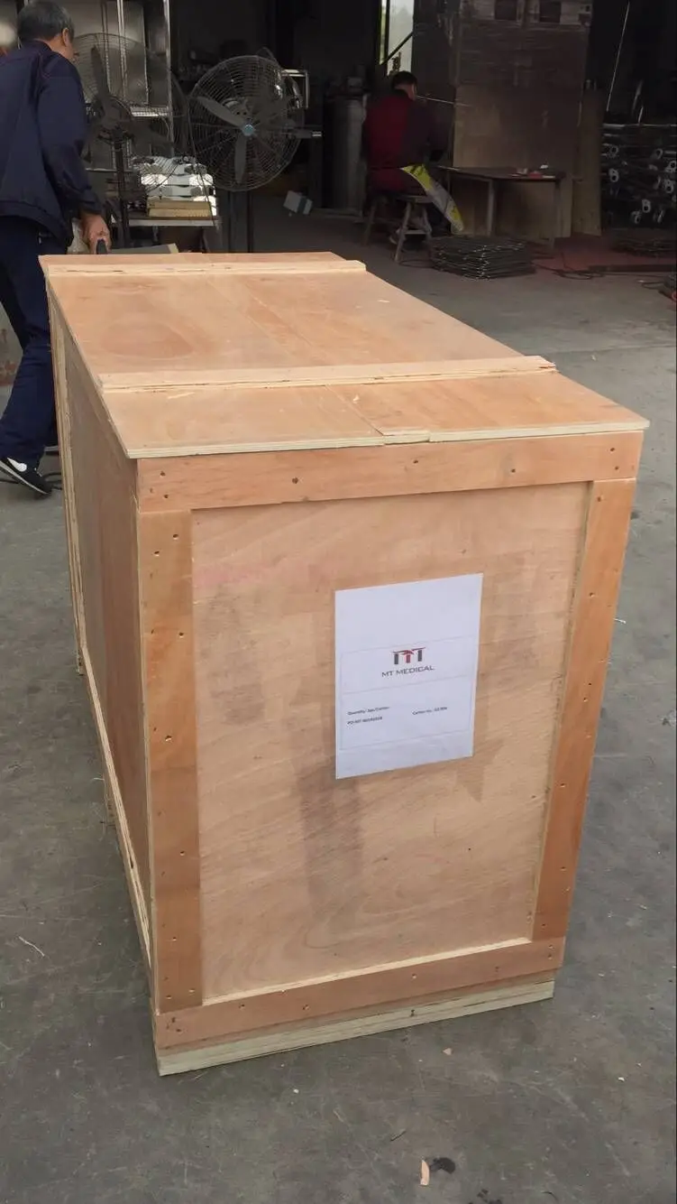 Wooden frame vet examination table for sale wet pet disposal table