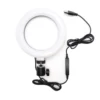 Selfie Ring Light Kit 6" inch with Tripod Stand for Video Shooting/Live Stream/Makeup with 3 Light Modes