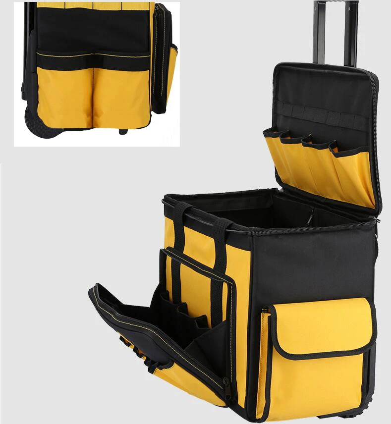 Large Capacity Trolley Tool Bag Or Mobile Tool Bags With Wheels Buy
