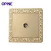 Single Hole Function TV Satellite Aerial Socket Television Wall mount Socket