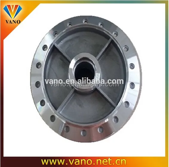 silver motorcycle drum brake rear wheel hub XRM motorcycle aluminum alloy wheel hub