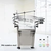 Automatic motorized bottle rotary table, automatic bottle feeding machine