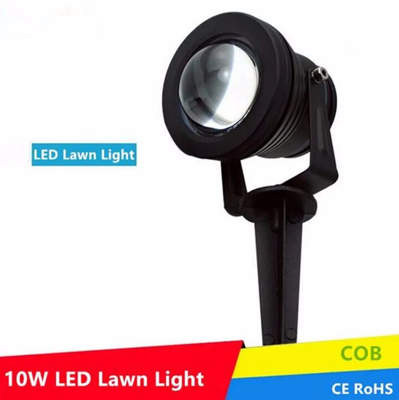 outdoor RGB Outdoor landscape lawn ip65 10W 220V led garden led spike lights