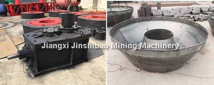 Doulbe Wheel Dressing Wet Pan Gold Grinding Mill