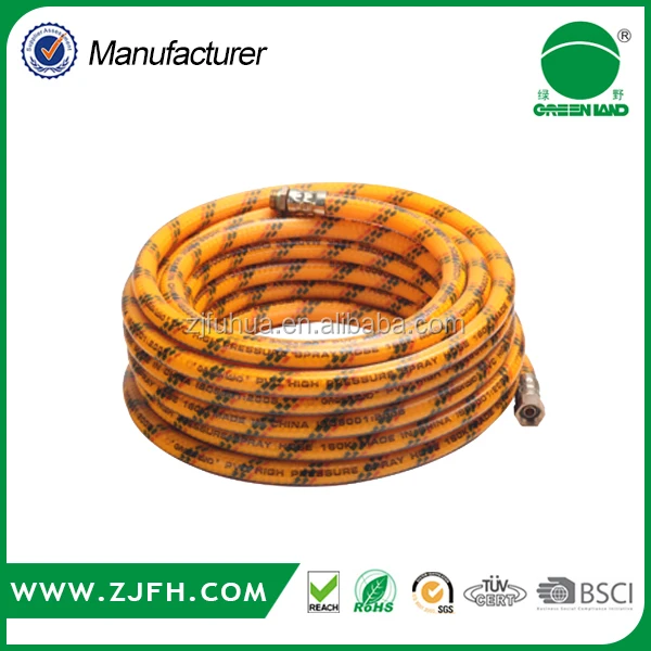 
PVC 4 Layers high pressure spray hose Water Pump Hose Pipe Top Quality 