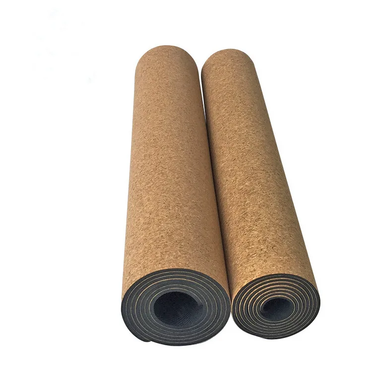 

DM Brand Organic gym high quality eco friendly custom print natural rubber cork yoga mat, Blue/green/yellow/red/pink/black/gray etc