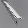 China suppliers 2440mm stainless steel square shape strip cold formed c channel steel section sizes for ceramic edge
