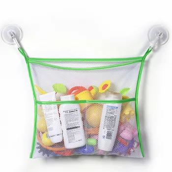 Children's Bath Hanging Mesh Bag Toy Storage Net Organizer,In Stock For ...