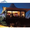 Outdoor Single Room Luxury Tent Permanent Membrane Structure Tent For Hotel
