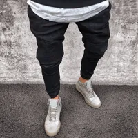 

Hip Hop Moto Mens Jeans Homme Designer Clothes Fashion Skinny Trousers Denim Biker Jean Y10751