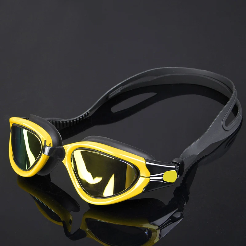 

Swimming goggles with myopic lens anti-fog goggles swimming waterproof adult HD unisex myopia large frame