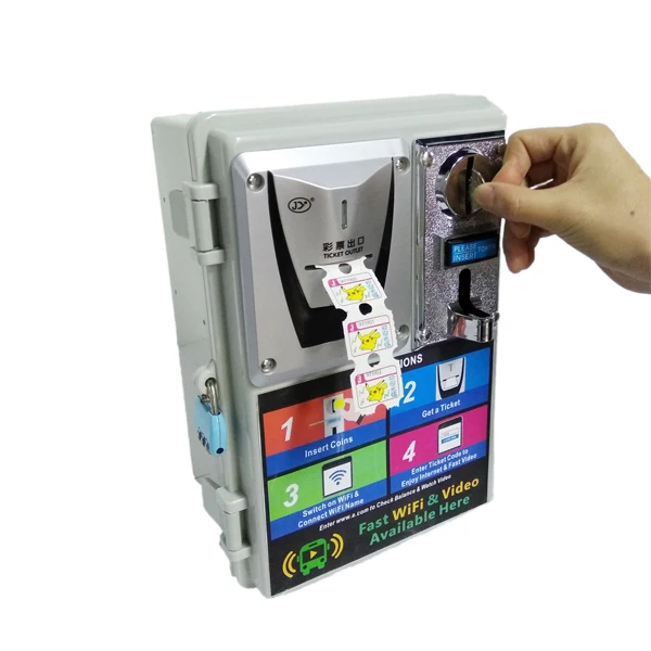 

New Product Idea 2019 SOL Coin Ticket 4G VOD Bus WiFi Video 3G Network Video Server, Gray or customized(optional)