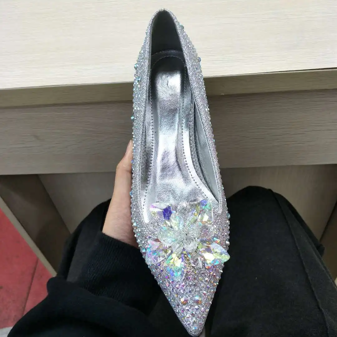 Sh001 Elegant Wedding Gown Shoes 