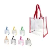 Custom Stadium Wholesale PVC Transparent Clear Tote shopping Bag