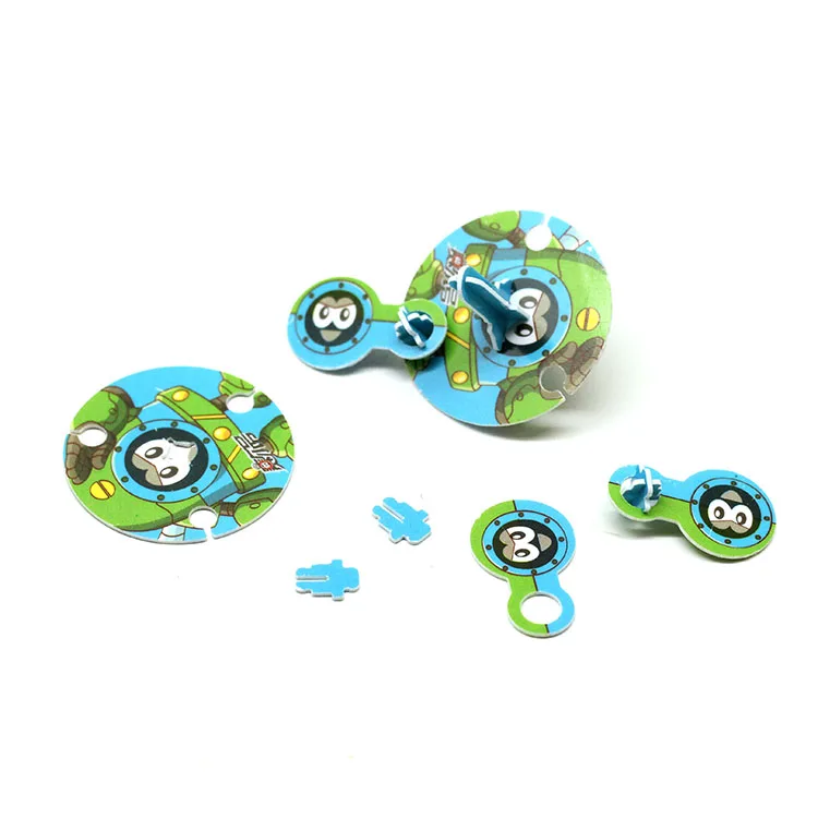 Plastic 3d Puzzle Made A Spinning Tops - Buy 3d Puzzle ...