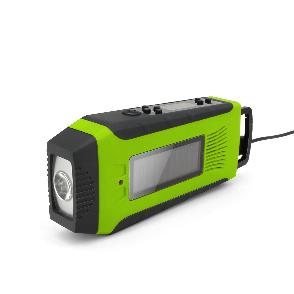 

Amazon Emergency Weather Band NOAA Solar Hand Crank Radio, Customized