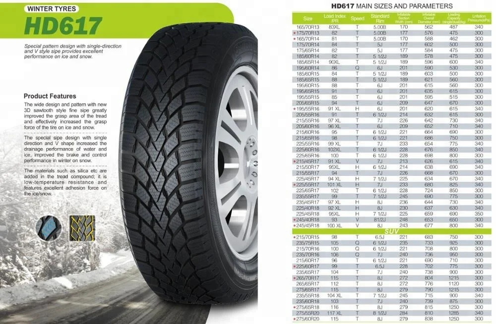 Winter Car Tires Stock Hd617 235/55r18,235/60r18,275/65r18,275/55r20 ...