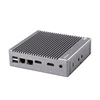 Fanless Mini PC Server Dual RJ45 LAN Vesa Mount Host PC 12V Mini Computer for Business
