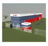 Nestle Coco cola nike adiddas intel apple prefabricated steel structure storage warehouse