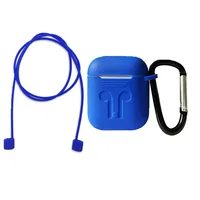

Cheap Price 3x1 For Airpods Accessories Silicone Case Cover Sleeve Sports Neck Strap Carabiner for Apple Airpods Wireless Headph