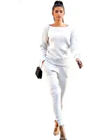 

Autumn Winter Tracksuit Long Sleeve Pit Sweatshirts Casual Suit Women Clothing 2 Piece Set Tops+Pants Set Sporting Suit Female