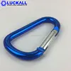 Light Blue Aluminum Snap Hook Spring Hook Carabiner Hook For Rigging