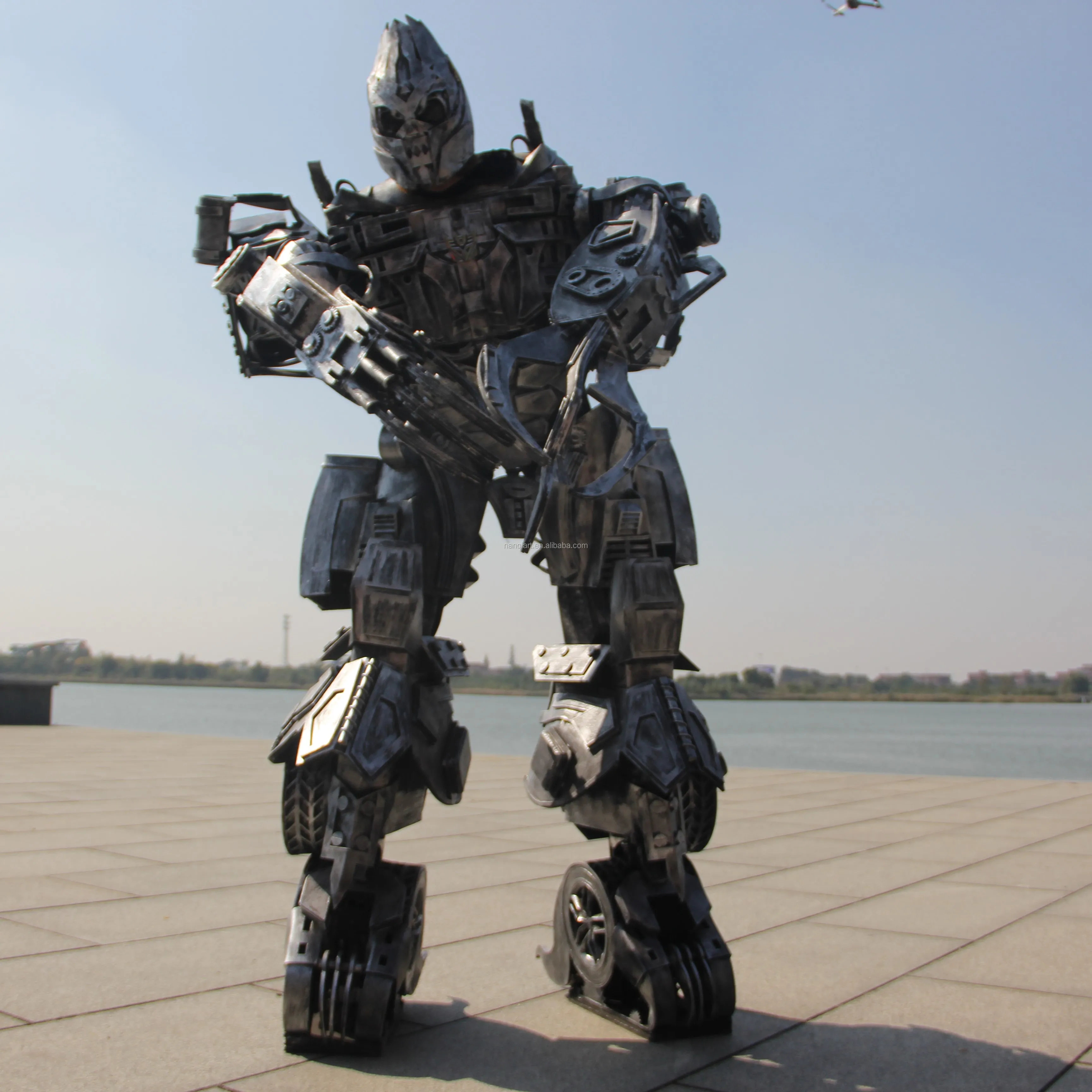 Large Size Stilt Legs Realistic Cosplay Robot Led Costume For Event ...