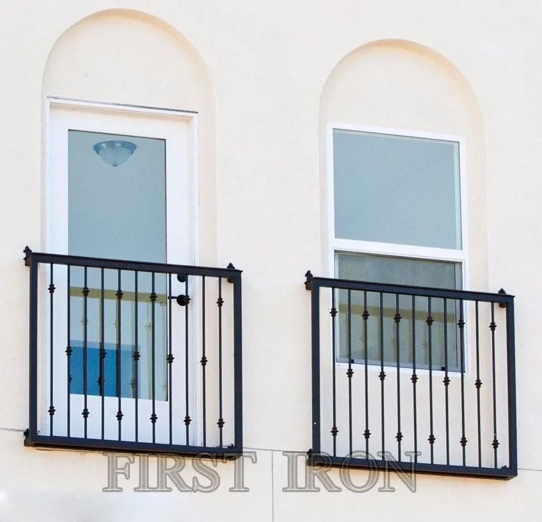 Simple Iron Window Railing Design,Juliette Iron Window Railings