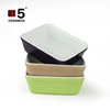 Rectangle baking plate ceramic bakeware for sale