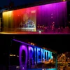 Outdoor/indoor decorative digital water curtain fountain