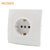 Germany eu wall schuko socket KEMA certificate single wall plug socket