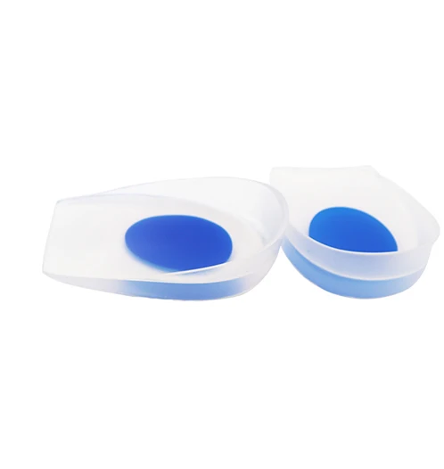 Gel Heel Lifts Height Increase Insoles Shoe Inserts Pads Raise Silicone 