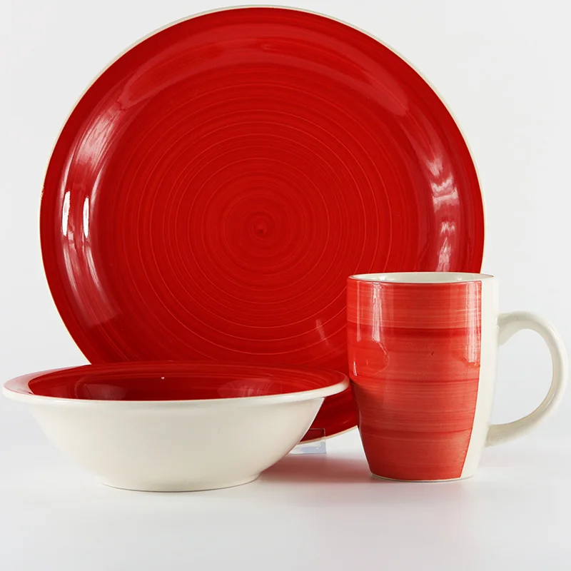 New Design Qualities Tableware Western Casual Brilliant 8 Person