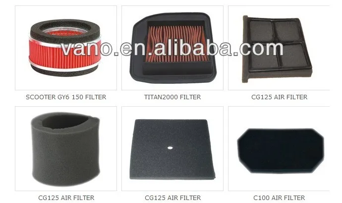 CD70 JH70 Motorcycle compress air filter