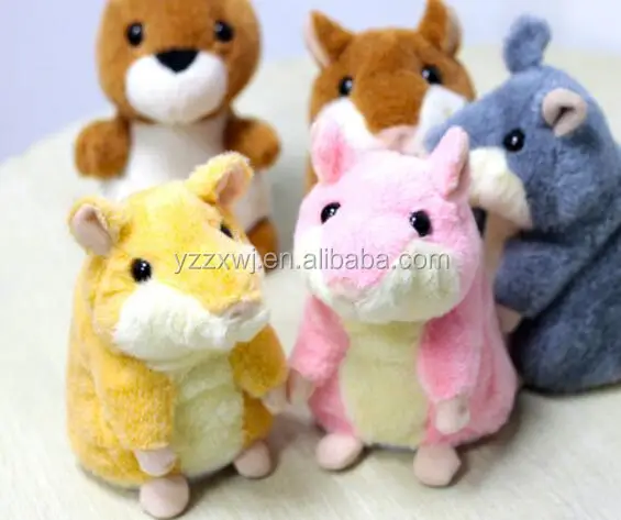 Free Sample Talking Hamster Animal Toy For Kids Toys Repeat Soft Cute ...