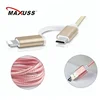 Cheap Price Nylon Braided Quick Charging 2 in 1 Micro USB Type C Data Cable 3.0 for Android