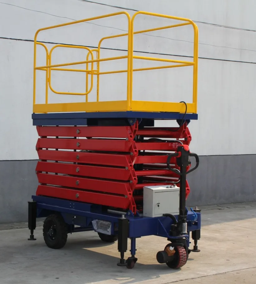 616m Height Scissor Lift Scaffolding For Out Working Buy Scissor