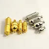 Mixed Shape Mixed Size Brass Magnetic Clasps for Jewelry