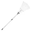 Amazon China new garden tool Adjustable Collect Among Delicate Plants Lawns Yards tedder Garden Leaf Rake